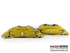 FIAT 500 Brake Upgrade Kit - Tarox 6 Pot Brake Conversion Kit - Gold - Sport Series